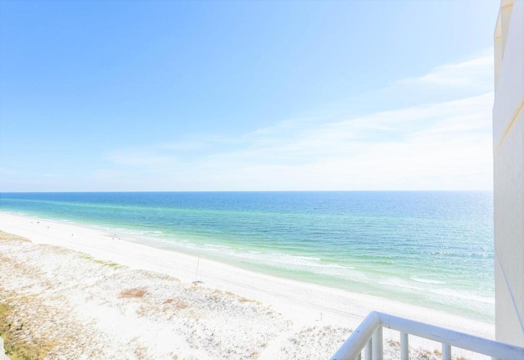 Ocean Front Penthouse Suite Panoramic Views Of Gulf,Pensacola Beach,Pier, & Bay المظهر الخارجي الصورة