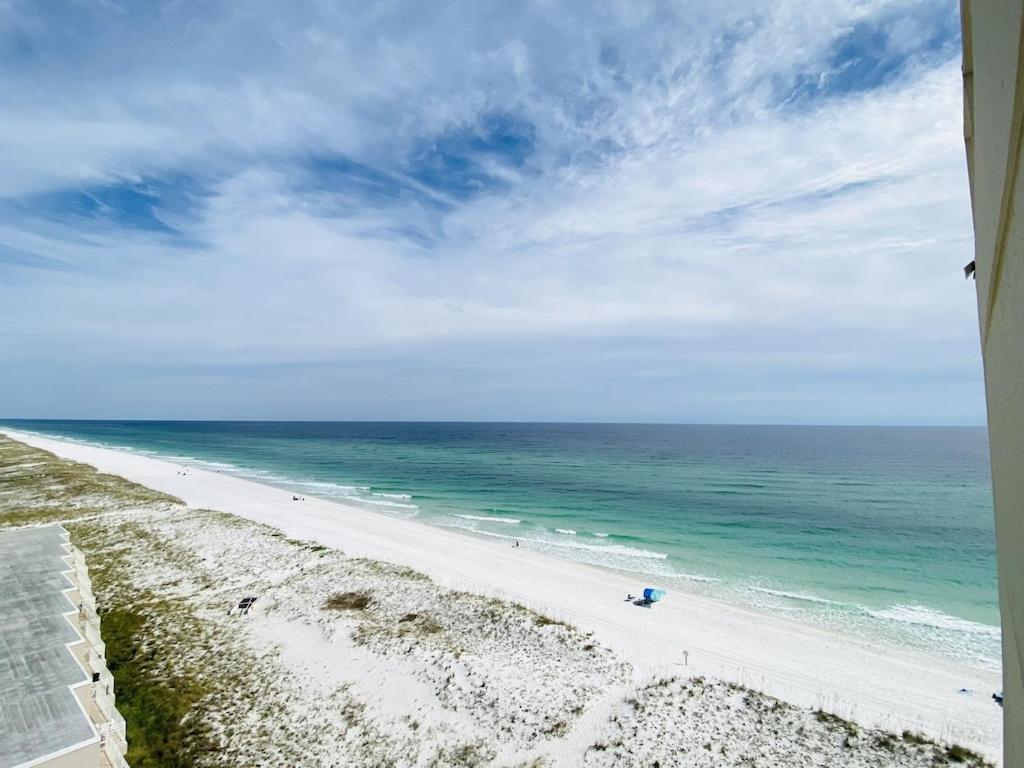 Ocean Front Penthouse Suite Panoramic Views Of Gulf,Pensacola Beach,Pier, & Bay المظهر الخارجي الصورة