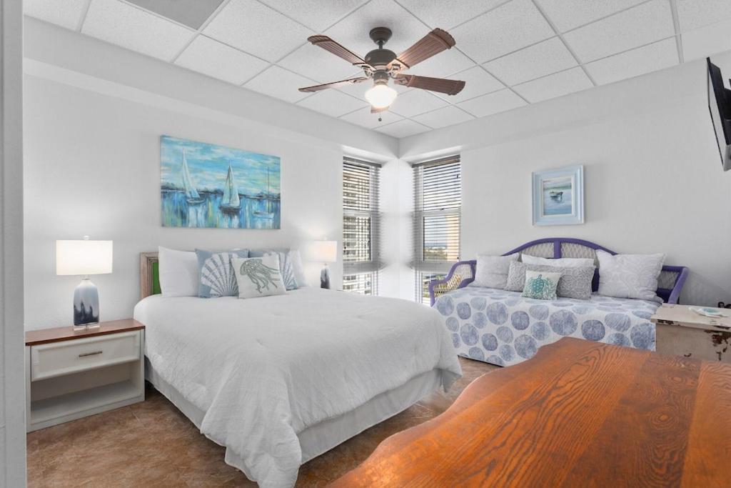 Ocean Front Penthouse Suite Panoramic Views Of Gulf,Pensacola Beach,Pier, & Bay المظهر الخارجي الصورة